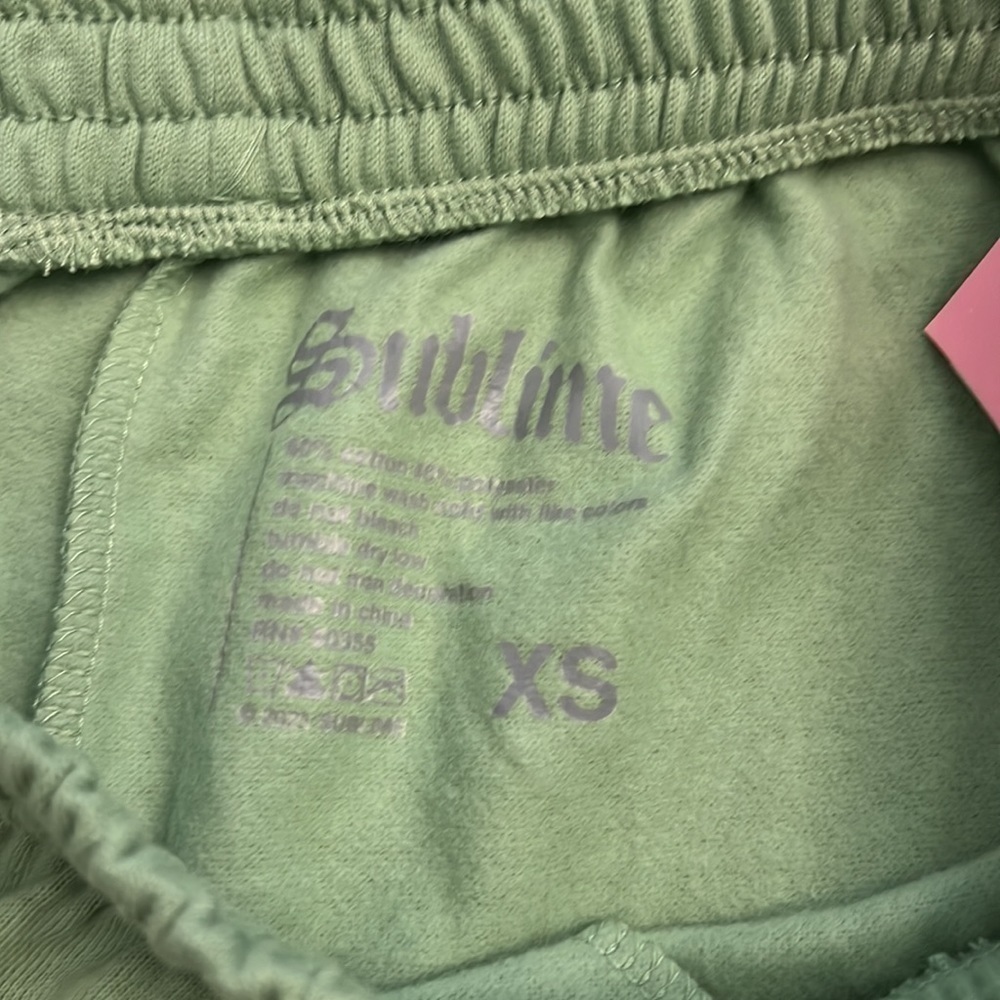 Sublime girl sweatpants, new with tag, size XS. - Picture 3 of 3